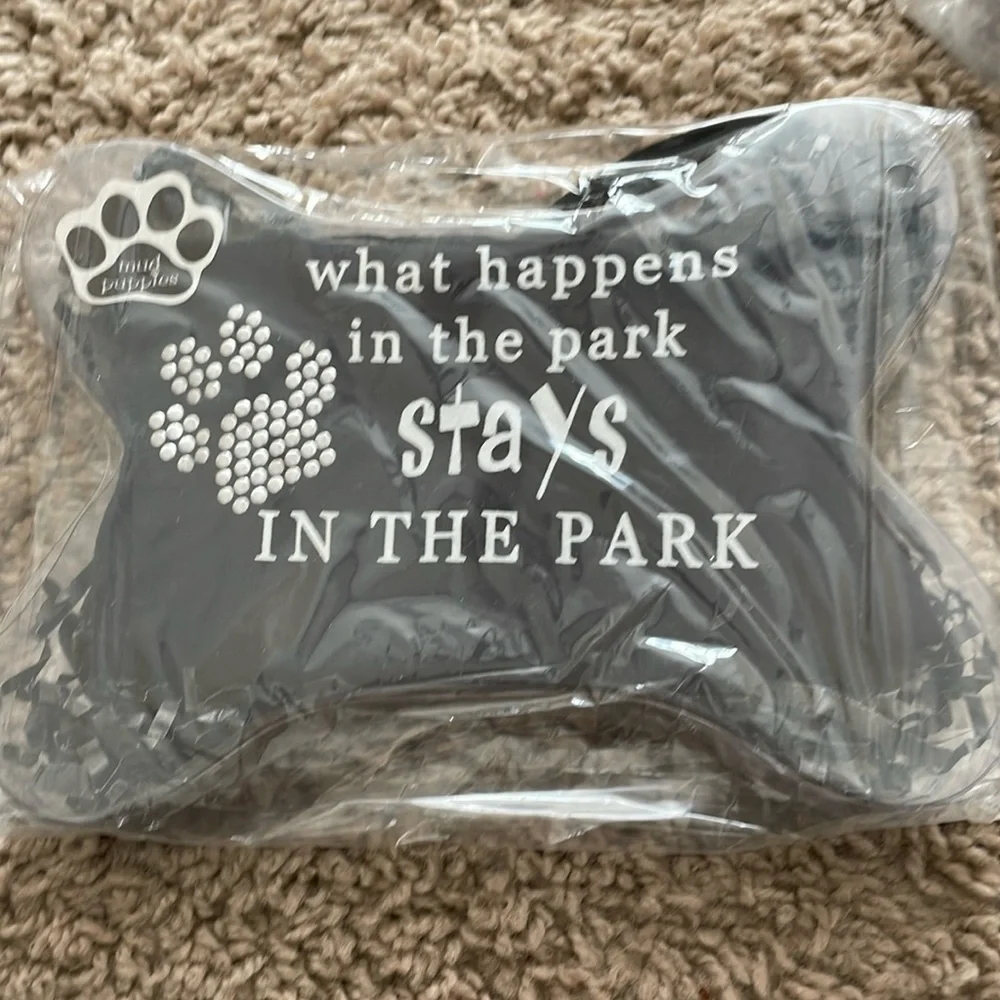 Dog Tee- “ what happens in the park stays in the park”
